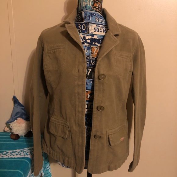 🌟B2G1🌟 American Eagle Outfitters Tan Blazer - Picture 7 of 15
